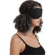 thumbnail image 5 of Alaska Bear Sleep Mask Silk Cool - No Pressure Eye Donuts Contour - Handmade, Upgrade Over Conventional "flat" Masks (black ), 5 of 5