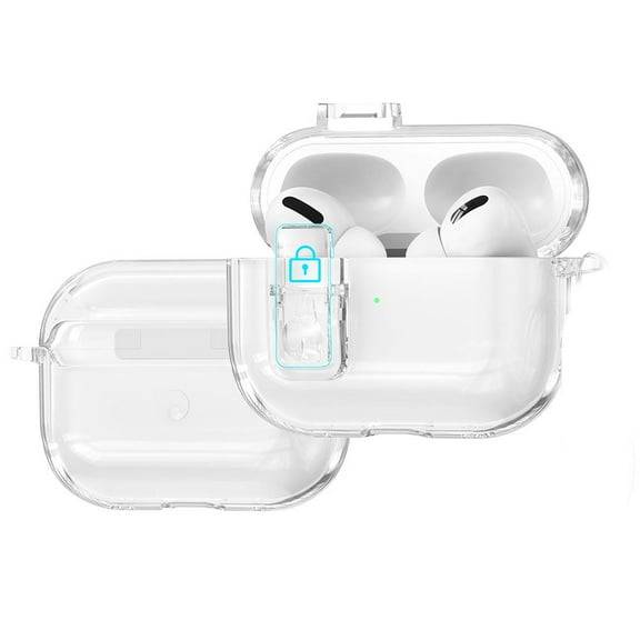 for AirPods Pro 3 Case With Lock Lid, Auto Up Yellowing Soft Bracket & Dustproof Earphone Pro3 Case Design for AirPods