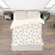 thumbnail image 2 of 3D púrpura Círculo Patrón Funda de edredón Set Ropa de cama Set Fundas de almohada 108, 2 of 3