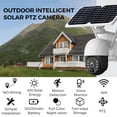 thumbnail image 4 of Cámara de seguridad Irfora Cámara de seguridad inalámbrica con panel solar, Cámara inalámbrica con batería recargable Cámara de seguridad doméstica WiFi de 3MP con visión nocturna a todo color, Detecc Irfora Cámara de seguridad, 4 of 7