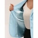 thumbnail image 5 of Blazer de trabajo para mujer INSPIRE CHIC con solapa, manga larga, traje blazer azul 3XL, 5 of 6