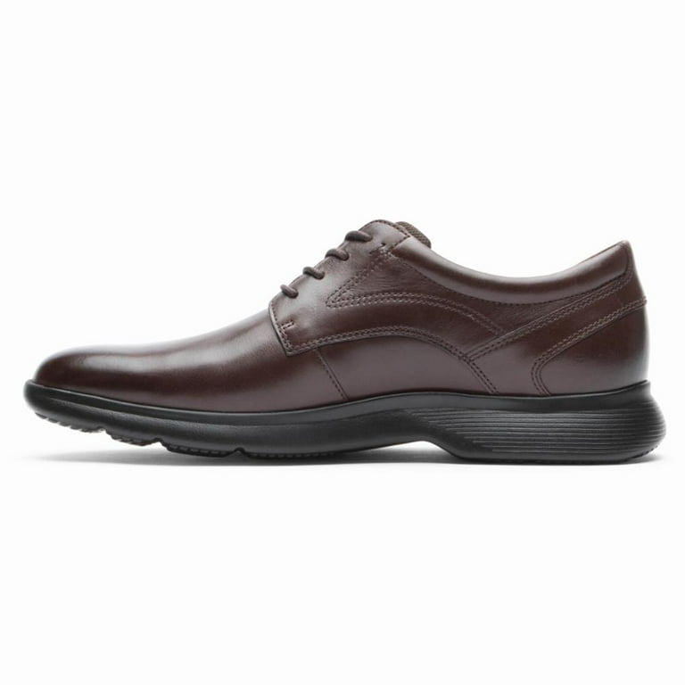 Rockport Men s Truflex Dressports Plain Toe Oxford Dark Brown 9.5W Walmart