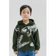 thumbnail image 4 of Jurassic World Dinosaur T-Rex Big Boys Fleece Pullover Hoodie Toddler to Big Kid, 4 of 5