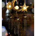 thumbnail image 4 of Sun Wind Chime Luces solares al aire libre brillante terraza solar luces colgantes paisaje balcón, 4 of 5