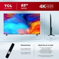 thumbnail image 2 of Pantalla 65 Pulgadas Google TV 4K UHD 65S451G TCL, 2 of 9