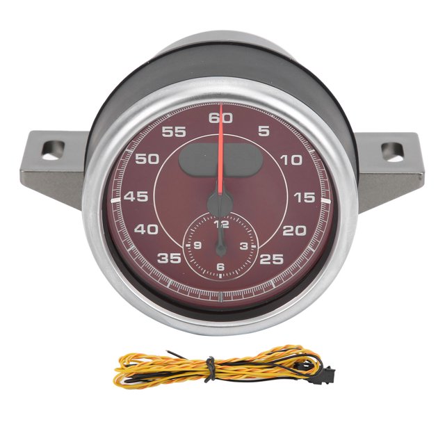 Cronómetro del tablero, reloj del indicador del tablero Reloj del indicador del panel del tablero del automóvil Reloj del indicador del tablero Reloj de alta capacidad