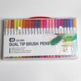 thumbnail image 2 of Watercolor Markers Dual Tip - Fine Point Marker Pens Paint Markers for Coloring, 2 of 9