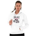 thumbnail image 3 of Mom Makes the Rules Cute Quote Saying Women Plus Size Graphic Pullover Hoodie Brisco Brands 2X, 3 of 4