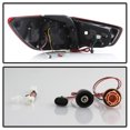 thumbnail image 4 of For 2011-2016 Sportage EX/SX/LX Red Clear LED Tail Lights Brake Signal Lamps Set, 4 of 6