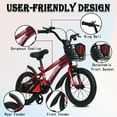 thumbnail image 6 of Pipleo 16" Kids Bikes for Girls and Boys, Kids' Bicycles with Training Wheels, Ages 4-8 Years, 6 of 6