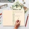 thumbnail image 4 of FORMRS 1-Subject Spiral Notebook 8" x 5" College Ruled 60 Refillable Sheet A5 Hard Cover, 2 Pack, Green Mountain Pattern, 4 of 7