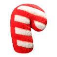 thumbnail image 2 of Muñeco de Navidad, almohada navideña, decoración de dibujos animados para el hogar, decoración de fiesta, adorno de peluche suave para ropa de cama bastón rojo, 2 of 9