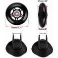 thumbnail image 5 of Ensemble de Roues de Remplacement 2 Pcs pour Rouleaux à Bagages, 7024 mm, Noir, 5 of 5