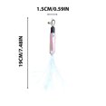 thumbnail image 3 of Cat Wand Replacement Toy Head Wool Tassel Feather Teaser Attachment Interactive Cat Stick Toy Replacement Head Engaging Hunting Training Toy Durable Safe Pet Play Accessory for Cats Fun, 3 of 9