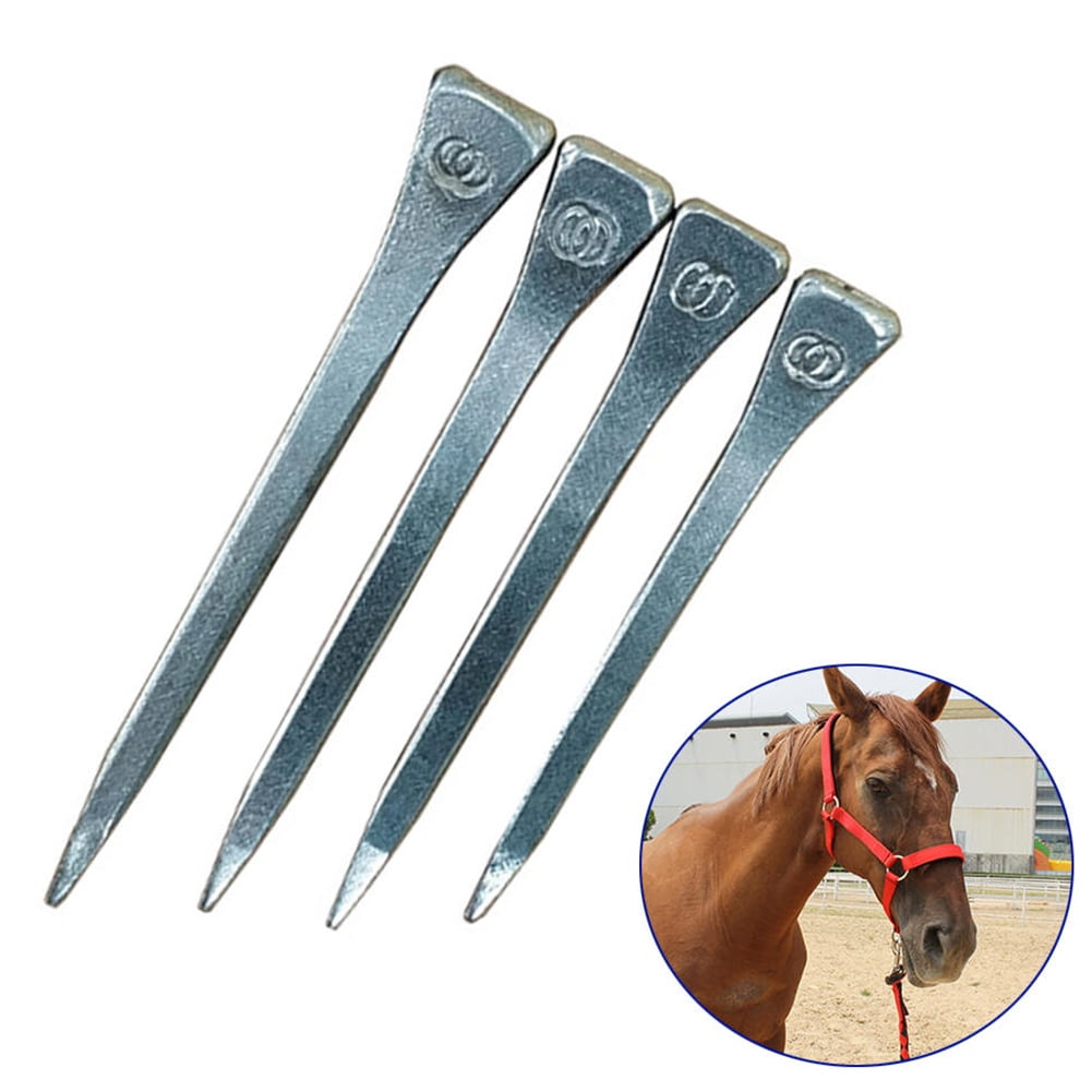 Taluosi 200Pcs Steel E20/E20/E20/E20/E20 Horseshoe Nails Horse Equestrian Sports  Equipment