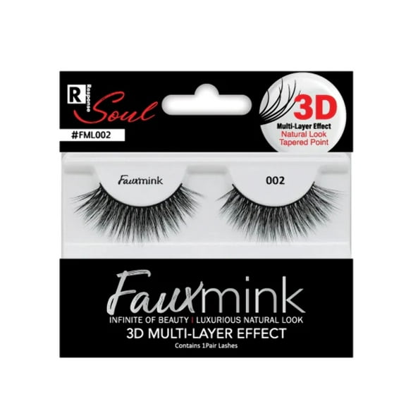 Response Soul 3D Multi-Layer Effect Faux Mink Eyelashes - FML002