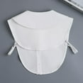 thumbnail image 6 of Womens Detachable Dickey Collar Half Shirt Blouse Collar Fake False Collar Dickies, 6 of 8