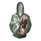 thumbnail image 2 of Marcas de ropa para hombre de lobo Sudaderas asequibles con capucha y cremallera de animales de conejo para hombre Sudaderas con capucha con cremallera duraderas para invierno y otoño, 2 of 4
