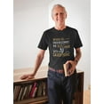 thumbnail image 2 of Old Man With A Saxophone T-Shirt Men -Image by Shutterstock, Male XX-Large, 2 of 4