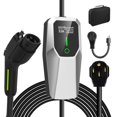 thumbnail image 1 of Cargador para vehículo eléctrico Junsun Nivel 1 y 2, 32 A, 110 V-240 V, cable de 6 m, 1 of 6