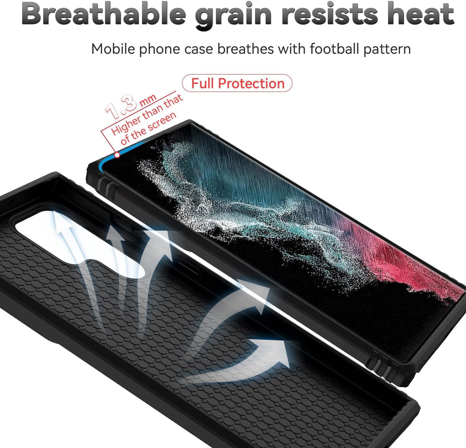 for Samsung Galaxy S22 Ultra Case with Camera Lens Cover HD Screen Protector, Military-Grade Drop Tested Magnetic Ring Holder Kickstand Protective Phone Case for Samsung Galaxy S22 Ultra 5G (Black)