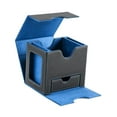 thumbnail image 2 of Colaxi Boîte pour Jeu de Cartes Boîte de Rangement pour Jeu de Cartes Étui Robuste pour Cartes Présentoir pour 100 Cartes sous Pochette Support de Cartes de Jeu pour Album de Cartes à Échanger Bleu, 2 of 8