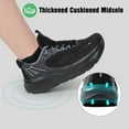 thumbnail image 6 of SUYSTEX Wide Toe Box Shoes Women Arch Support Wide Sneakers for Running Walking Athletic Running Orthopedic Plantar Fasciitis Workout with Thick Cushion Zero Drop Sole Width Shoes, 6 of 7