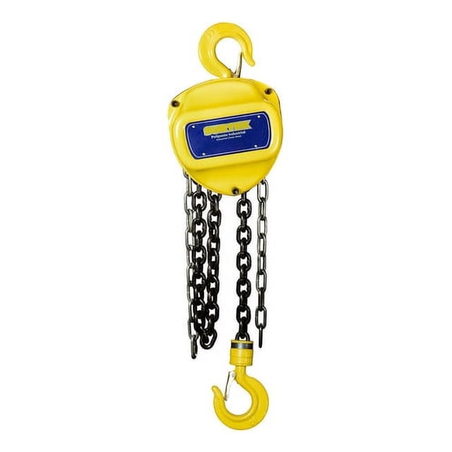 Polipasto Industrial 5ton Surtek Cadena 3m Ganchos Acero POLAC5A