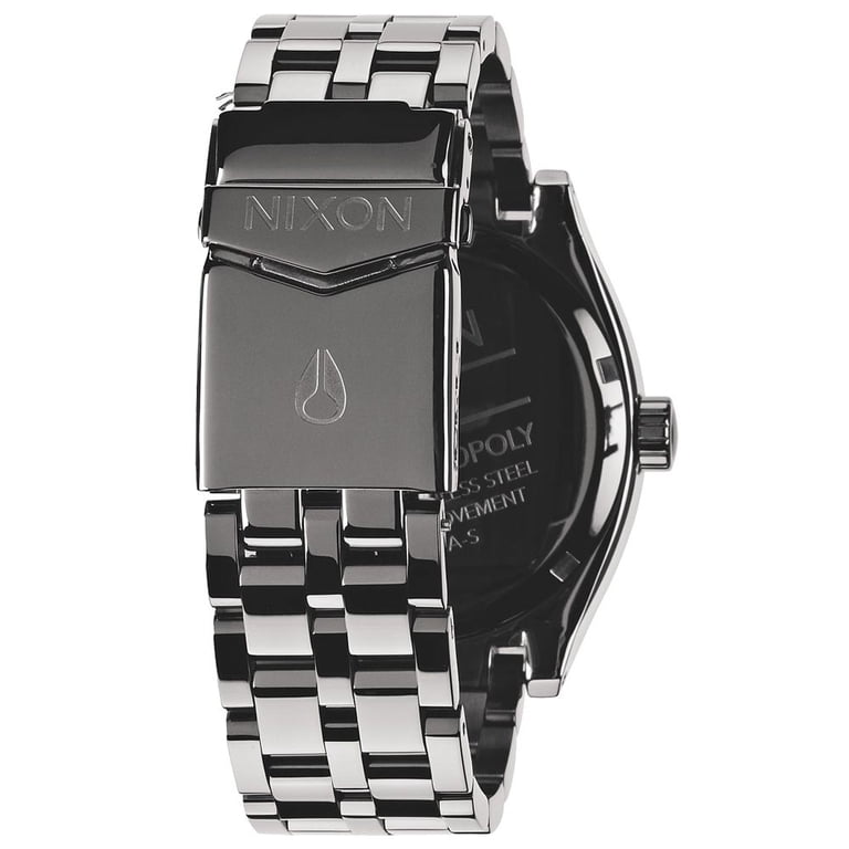 Nixon Men's A3251228 The Monopoly Gunmetal Dial Gunmetal IP Steel