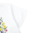 thumbnail image 6 of DEXIO Plus Size Vintage Floral T Shirts for Women Boho Wildflower Graphic Tees Cute Short Sleeve Casual Tops,5X, 6 of 14