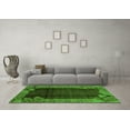 thumbnail image 3 of Ahgly Company Indoor Rectangle Abstract Green Modern Area Rugs, 8' x 12', 3 of 4