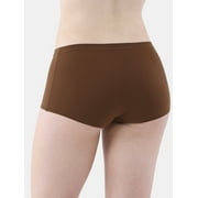 No Boundaries Fit Stretch Boyshort Panties, 3-Pack, Women's XS-L