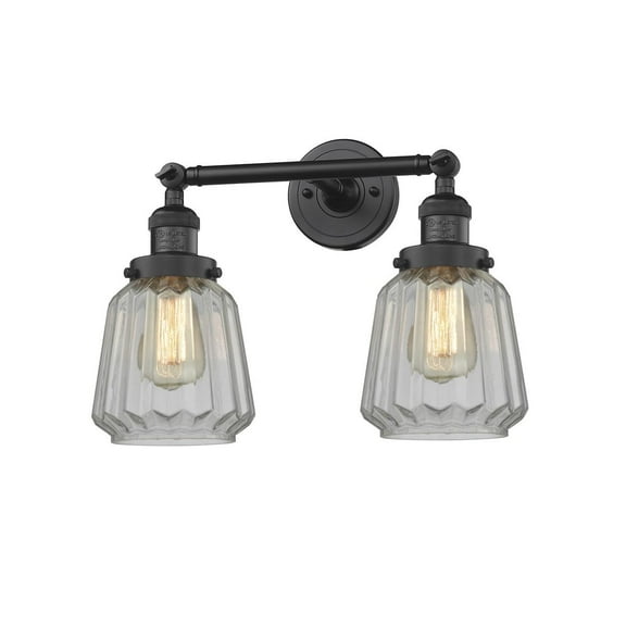 2 Light Vintage Dimmable Led Bathroom Fixture