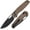 Black PVD/Brown, variant on CJRB Pocket Folding Knife Acacia J1952-BBU(Black PVD/Brown)