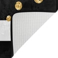 thumbnail image 4 of Area Rug Pad Gold Polka Dot On Lines Nursery Rugs Floor Mat for Kids Playing Room Living Room Bedroom 63x48 inch, 4 of 6