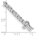 thumbnail image 3 of 14k White Gold Diamond Bracelet BM4667, 3 of 3