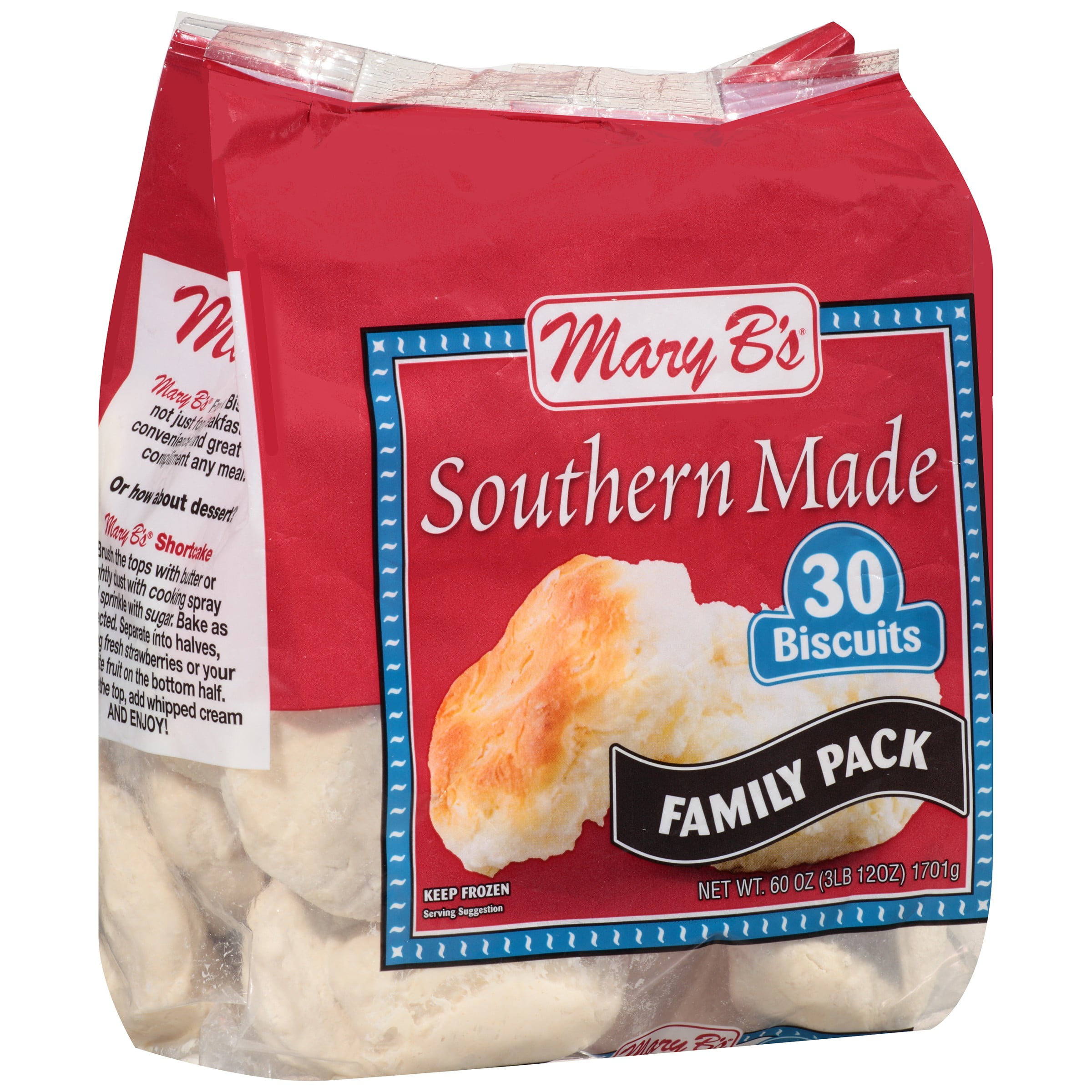 Mary B's® Southern Made Biscuits 30 ct Bag BrickSeek