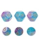 thumbnail image 5 of FELTECHELECTR 3 dados poliédricos acrílicos para juegos de mesa (morados), 5 of 7