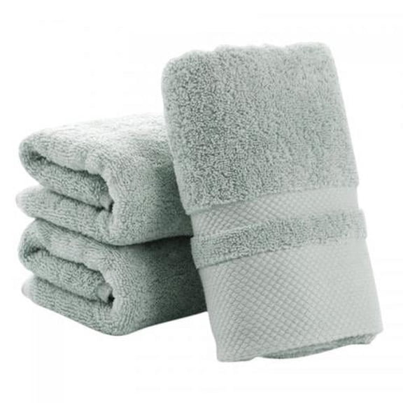 3PCS Ultra Soft Hand Towels - 13.3"x29.5" - Cotton Face Towels - Absorbent Quick Dry Everyday Luxury Hotel Bathroom Kitchen Spa Gym Shower Pool Camp Picnic - Easy Care