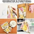 thumbnail image 7 of SKYSONIC Roses and Birds Kitchen Dish Towel Set,Drying Kitchen Towels Tea Towels 1Pcs, 7 of 7