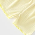 thumbnail image 5 of enyan Summer Clothes for Toddler Baby Girls 3 6 12 18 Months 2T 3T 4T 5T Girls Outfits Cute Dinosaur Tank Tops+Shorts Outfits Lightweight Elastic Cotton Short Sets(Yellow,12-18 Months), 5 of 7