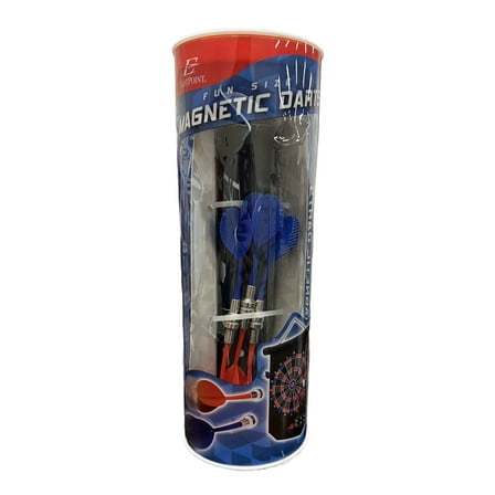 EastPoint Fun Size Magnetic Dart Set with Mat and 6 Darts