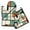 Geometric Shapes Pattern, variant on Geometric Shapes Pattern Kitchen Oven Mitt and Pot Holder Sets 2 Pcs for Baking, Cooking and Grilling, Heat Resistant Up To 392 °F