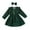 Green, variant on Fjofpr Baby Girl Clothes under $5 Toddler Baby Kids Girls Solid Ruffle Botton Dress Princess Dress  Hairband Sets(6M-5Y)