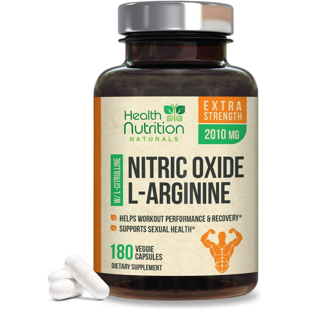Health Nutrition Nitric Oxide larginine Extra Strength N.O