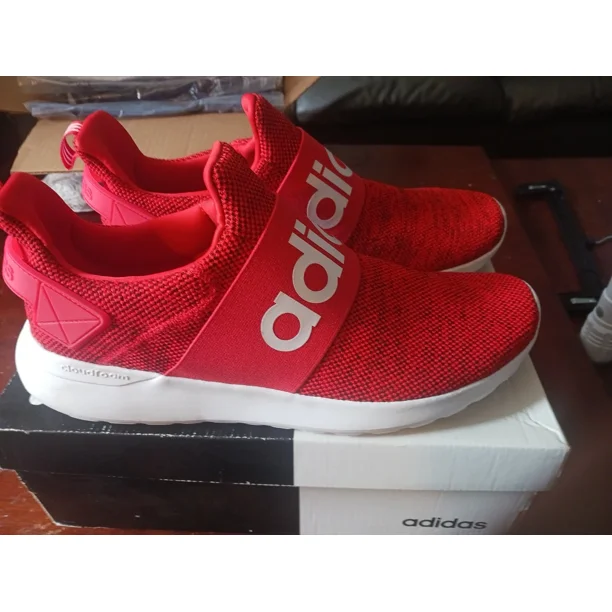 Adi-das Neo Cloudfoam Lite Racer Adapt Red size 10.5 Pre-owned