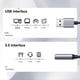 thumbnail image 4 of USB to 3.5mm Jack Audio Adapter USB to Audio Jack Adapter A, 4 of 5
