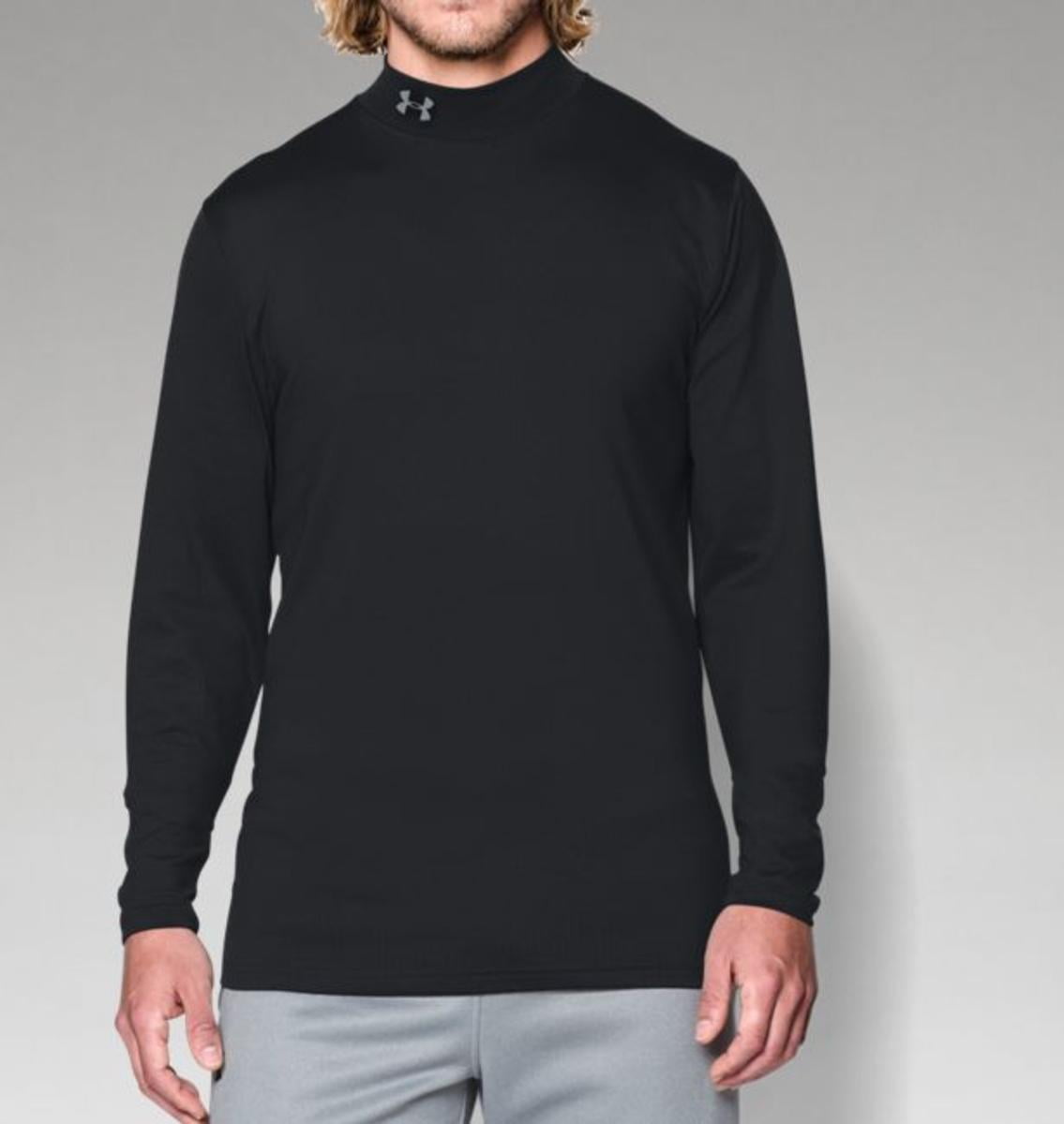 douche geef de bloem water vlees Under Armour Men's ColdGear Infrared Fitted Mock Shirt - Walmart.com