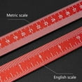 thumbnail image 4 of Carpenter Tools 400mm Scribers T Type Ruler Woodworking Tools Scribing Gauge, 4 of 9