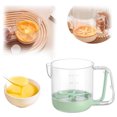 thumbnail image 3 of Egg Beater With Measuring Cup For Kitchen Smooth Mixing And Straining Egg Whites And Foam 1pc Silicone Mixer Shaker Small Hand Mixer Retractable Cord Whisker Cordless Kitchen Mixer Manual Beater, 3 of 3